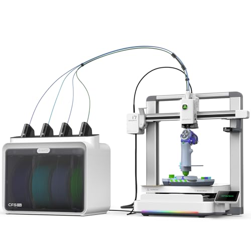 Creality SPARKX i7 Combo 3D Printer,Multi-Color 3D Printer with AI Camera, Auto Leveling, Auto Filament Feeding, Direct Drive Extruder, 260×260×255mm Build Volume, WiFi Remote Monitoring