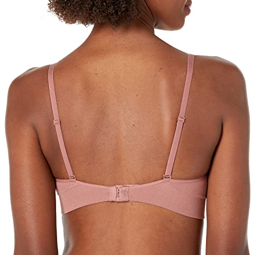 Image of Maidenform Women's M Rib Seamless Bralette, Soft Wireless Pullover Bra, Convertible Straps