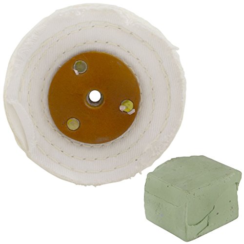 White Close Stitched Polishing Buffing Mop 4