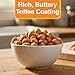 P-Nuttles Butter Toffee Covered Peanuts, Sweet Salty Snack, Nuts, Made in USA, Kosher, Party, Crunchy Nut, 44 oz Jar