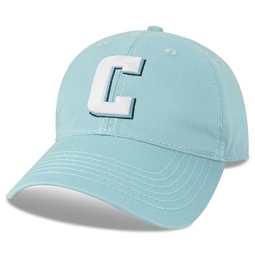 Legacy NCAA Officially Licensed Baseball Hat, Columbia Lions, Lightweight Cap for Men & Women, Relaxed Twill Adjustable (EZA), Light Blue, One Size Fits Most, Adjustable Fabric Closure