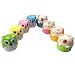 8pcs Lovely Cute Cartoon Animal Pussy Cat Owl Pencil Sharpeners with Double Sharpener Holds for Kids by CSPRING