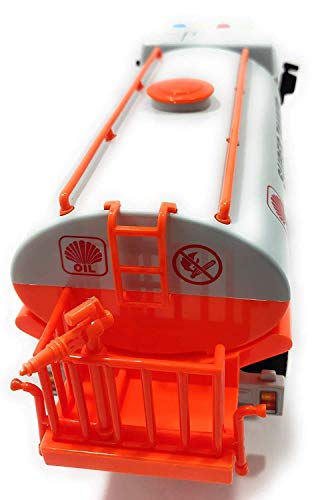 Image of Super Tanker Truck Toy, Pull Back Vehicles Toy for Kids, Friction Power Toy Trucks for 3+ Years Old Boys and Girls, Light & Sound Truck Toy for Kids (Multicolor)
