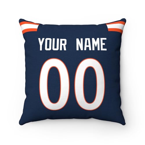 Image of ANTKING Throw Pillow 2 Pack Custom Any Name and Number Personalized Gift for Men Women Boys