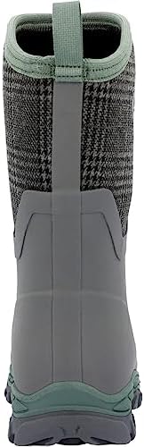 Muck Boots Women's Arctic Sport Mid Fleece Lined Waterproof Pull on Boot, Grey, 5 | Image 3