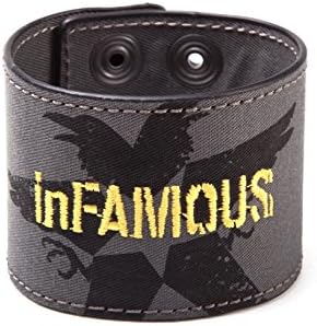 Infamous Second Son Denim Logo Official Wristband