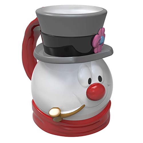 Zak Designs Frosty the Snowman Frosty Unique 3D Character Sculpted Ceramic Coffee Mug, Collectible Keepsake and Wonderful Coffee Mug (15 oz, Frosty, BPA-Free)