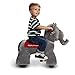 Radio Flyer Peanut Electric Ride-On Elephant with Sounds, Grey