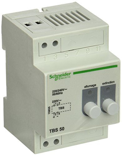 Télécommande de blocs d'éclairage Schneider 15855 TBS pour cinquantaine de BAES
