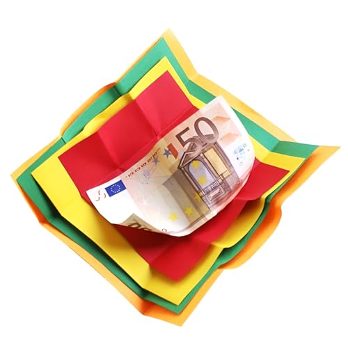 ProTriXX Buddha Envelopes Zaubertrick Set | Magischer Verwandlungs-Zauberartikel für Anfänger & Erwachsene | Einfaches Gimmick für verblüffende Effekte Magie Illusionen & Überraschungen
