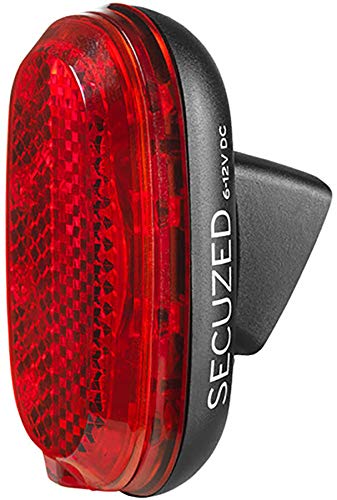 busch+müller 202441 - Fanale posteriore Secuzed Plus, unisex, rosso, taglia unica