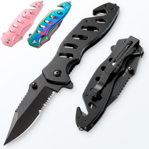 Tactical Legal Knife for Men Women - 2.68 inch...