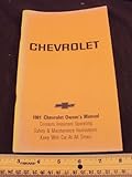 chevrolet impala 1967 cabriolet  1981 81 CHEVROLET Impala & Caprice Owner Manual ~Original