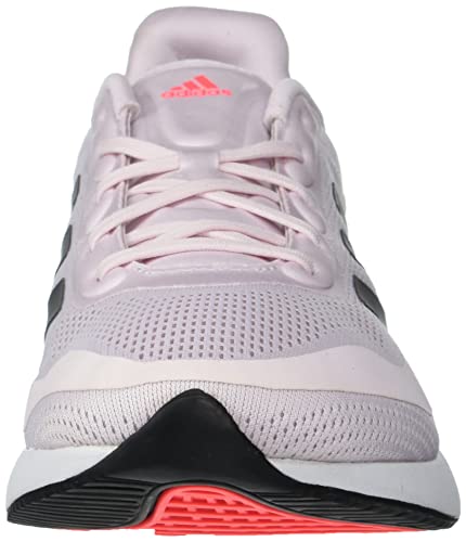 Image of adidas Women's Supernova Running Shoe, Almost Pink /Carbon /Turbo, 10