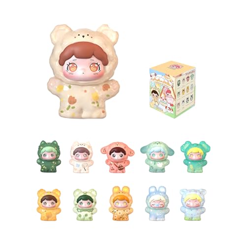 Popobox Pet Store Keychain Series Blind Box Figures, Random Design Action Figures Collectible Toys for Gift, Home Decorations, Single Box