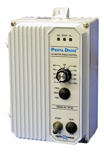 KB Electronics, 9342, KBPC-240D (White), 0-90/0-180VDC, 1/2 HP, Nema 4X, DC Drive