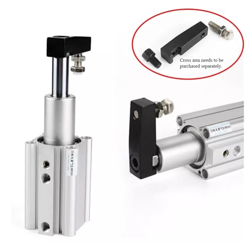 Cilindro neumático de sujeción giratorio modelo MKB12 con brazo integrado 7