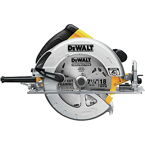 DEWALT Circular Saw, 7-1/4 inch, Pivoting with up to 57 Degree Bevel, Corded (DWE575SB) view 4