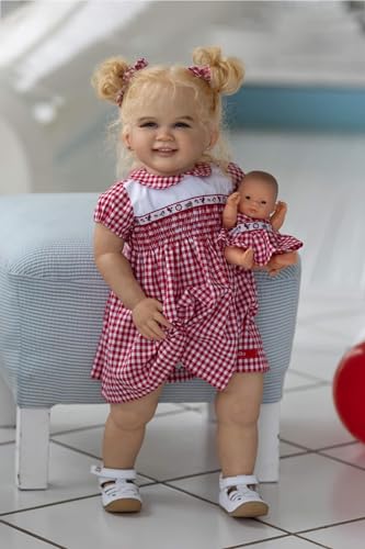 Muñeca Reborn bebé 70 cm silicona y vinilo miniatura 1