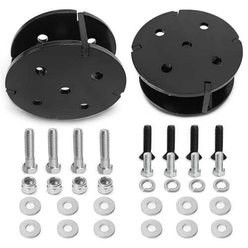 FLOVENTIS 2" Angled Air Helper Spring Spacer, Heavy-Duty Steel Compatible