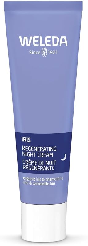 Creme noturno hidratante facial Weleda Skin Care-Iris, 30 mL
