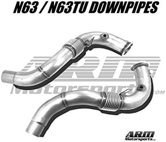 ARM Motorsports N63/N63TU 3" Catless Downpipes for BMW F10 550i 650i 750i 2013+