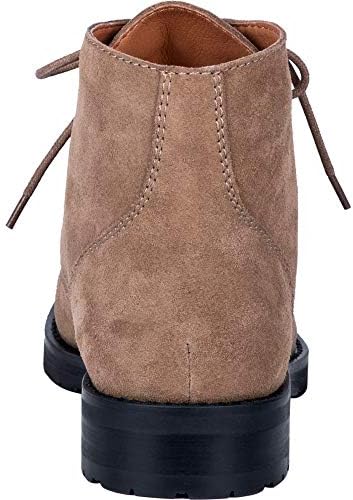 Dingo Western Boots Mens Hutch Leather Lace Round Toe 12 D Taupe DI204 | Image 3