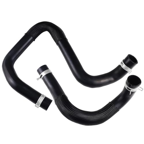 Upper and Lower Radiator Coolant Hose Compatible with Jeep Wrangler 2012-2018, Compatible with Jeep Wrangler JK 2018 3.6L V6, 55111395AE 55111394AC by ZCRCOLN - Used condition - US$29.84