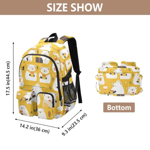 Mochila de trabajo para mujer Sun Bear con compartimento acolchado y equipaje integrado 3