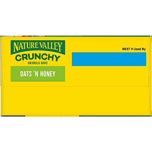 Nature Valley Crunchy Granola Bars, Oats 'n Honey, 30 Ct, 22.35 oz (15 Pouches) image 5