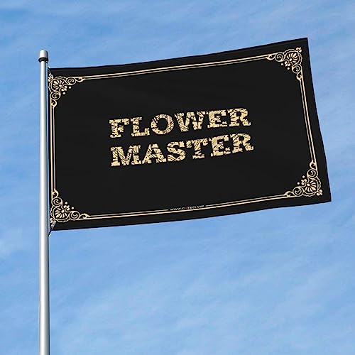 Drapeau Flower Master Original | Idée Cadeau Idéale pour Pendaison de Crémaillère