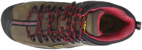 KEEN Utility Men's Pittsburgh 6" Leather Waterproof Steel Toe Work Boots, Bison, 13 US | Image 4