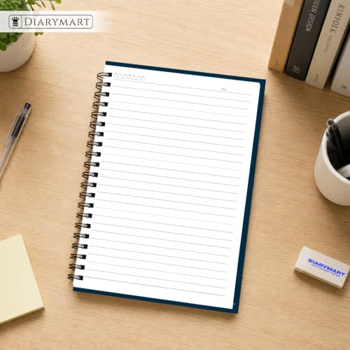 Image of Chase Your Dream Printed Cover A5 Size Wiro Hard Bound Notebook Diary For Girls Women & Men | 200 Ruled Pages | 80 GSM Paper | Undated Journal Diary
