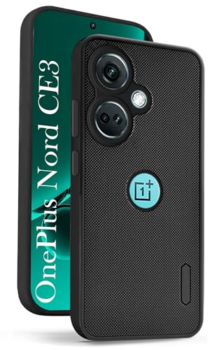 Image of Jkobi Back Cover Case for Oneplus Nord CE 3 (Textured Grip Design | Camera Protection | Slim and Light Weight | Soft Touch and Feel | Black)