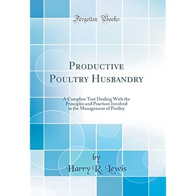 Productive Poultry Husbandry
