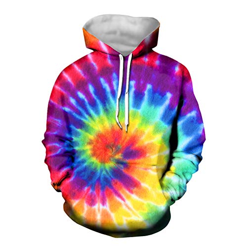 HUGS IDEA Men Hoodies Pullover Tops Long Sleeve Sweatshirt S-6XL