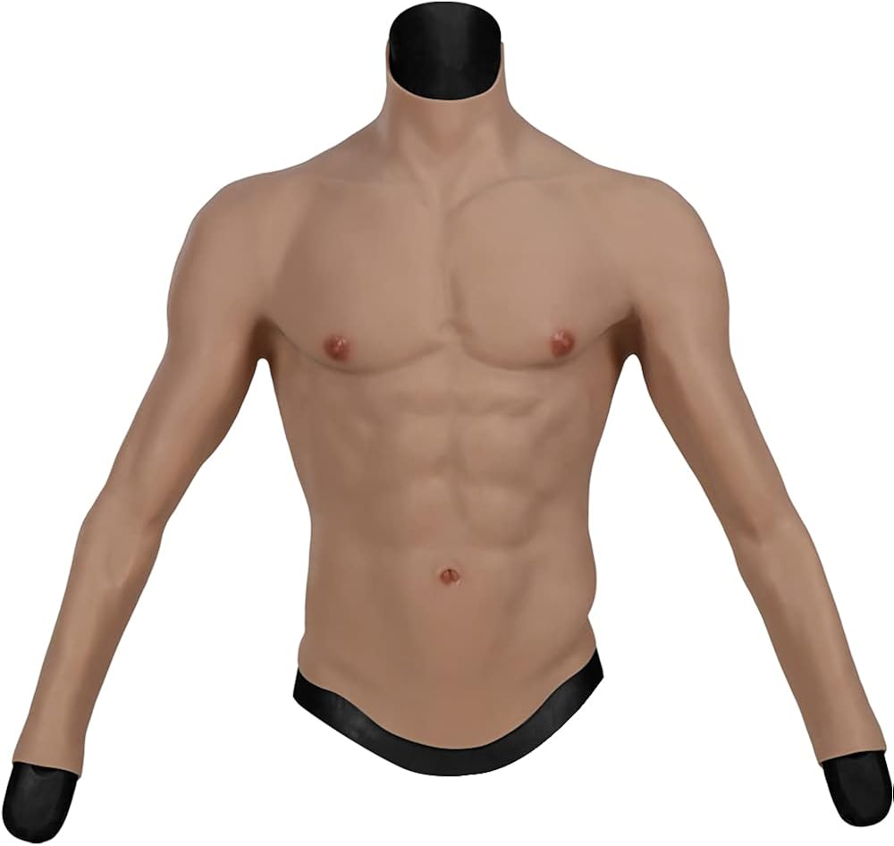 UCHARMMORE Silicone Muscle Suit Men Bodysuit with Arms Amazon.co.uk