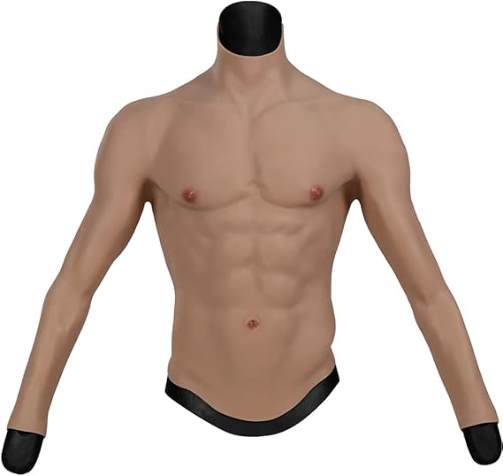 UCHARMMORE Silicone Muscle Suit Men Bodysuit with Arms Amazon.co.uk