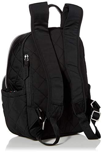 Vera Bradley Women's Performance Twill Small Backpack, Classic Black, One Size2