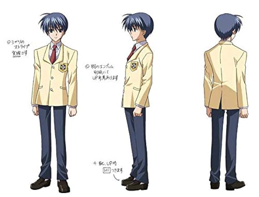 Amazon.co.jp: jojo2019_cos CLANNAD-クラナド- 岡崎朋也 私立光