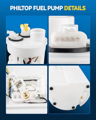 Image of PHILTOP Electric Fuel Pump Assembly FG0372 Fit for Dodge D150, Dodge W250