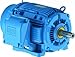 WEG Electric, 20009ST3QIE449T-W22, 200HP, 900RPM, 3PH, 460V, L447/9T Frame, Standard Flange, Foot Mount, TEFC, IEEE 841 Motor.