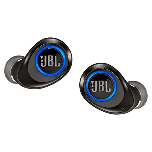 JBL Free X In Ear Bluetooth Kopfhörer in Schwarz - Wireless Headphones mit smarter Ladestation - Musik Streaming bis zu 24 Stunden