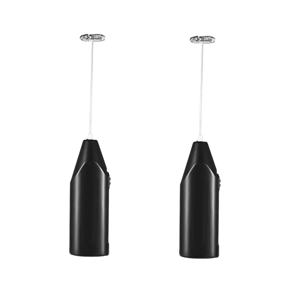 Abaodam 2 Pcs Manual Milk Steamer Kitchen Gadget Kitchen Tools Kitchen Milk Foamer Wand Egg Manual Latte Frother Electric Rechargeable Milk Frother Baking Tools Hand Crank