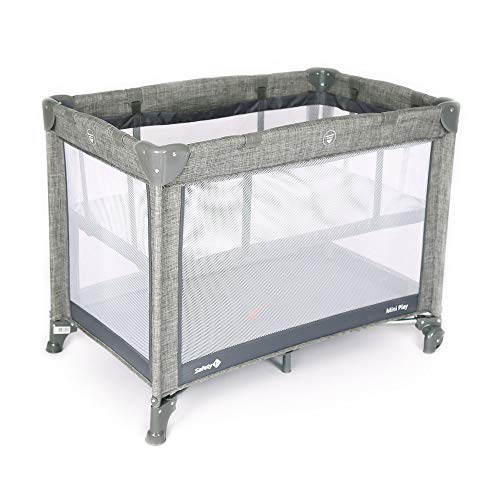 Safety 1st, Berço Mini Play, Grey Denim