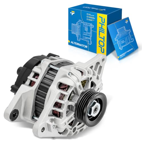 Image of PHILTOP 90A Alternator for Hyundai Accent 2010-2011, Kia Rio 2010-2011