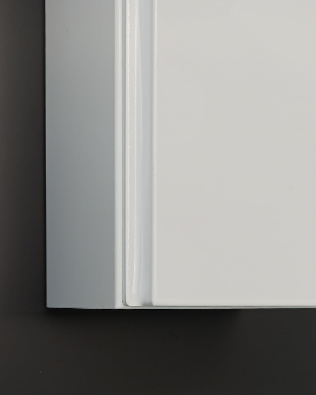 Generico Pensile bagno cm 40x40 bianco lucido - anta chiusura soft close - Made in Italy