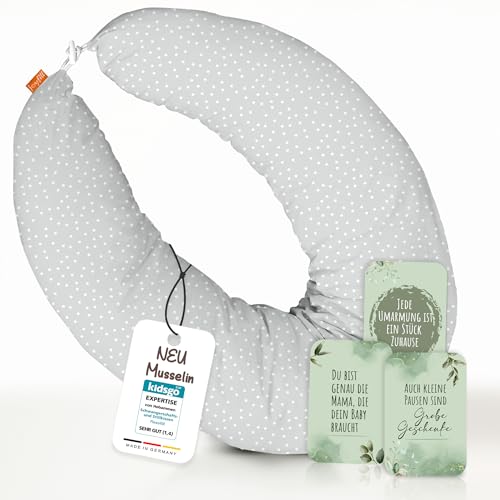 joyfill Stillkissen I Von Hebammen Getestet I XXL Schwangerschaftskissen & Seitenschläferkissen I Lagerungskissen Baby & Schlafkissen für Schwangere I Flüsterleise Füllung joyfill Stillkissen I Von Hebammen Getestet I XXL Schwangerschaftskissen & Seitenschläferkissen I Lagerungskissen Baby & Schlafkissen für Schwangere I Flüsterleise Füllung