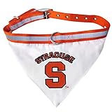 Pets First Collegiate Syracuse Orange Pet Bandana, Large