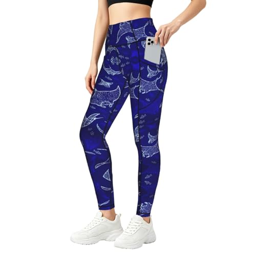 Leggings de entrenamiento con bolsillos que no se bajan para fitness